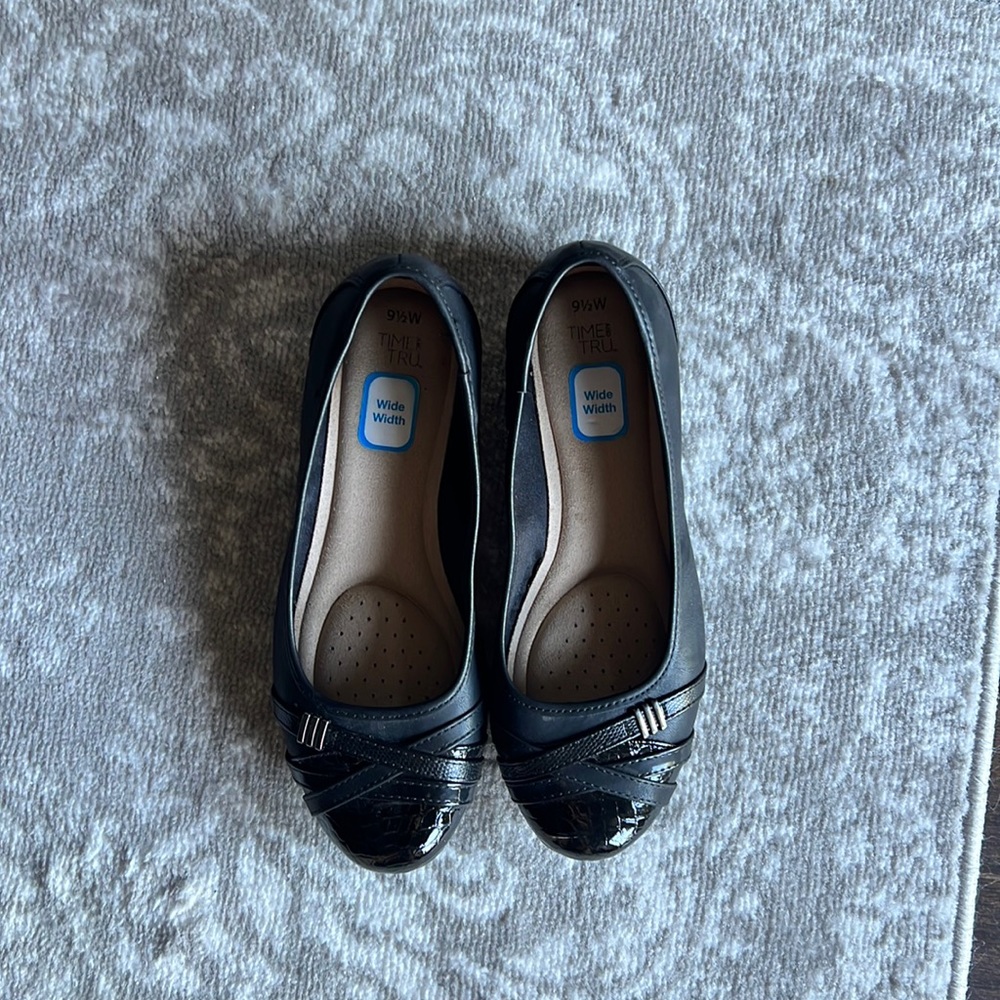 Black slip ons